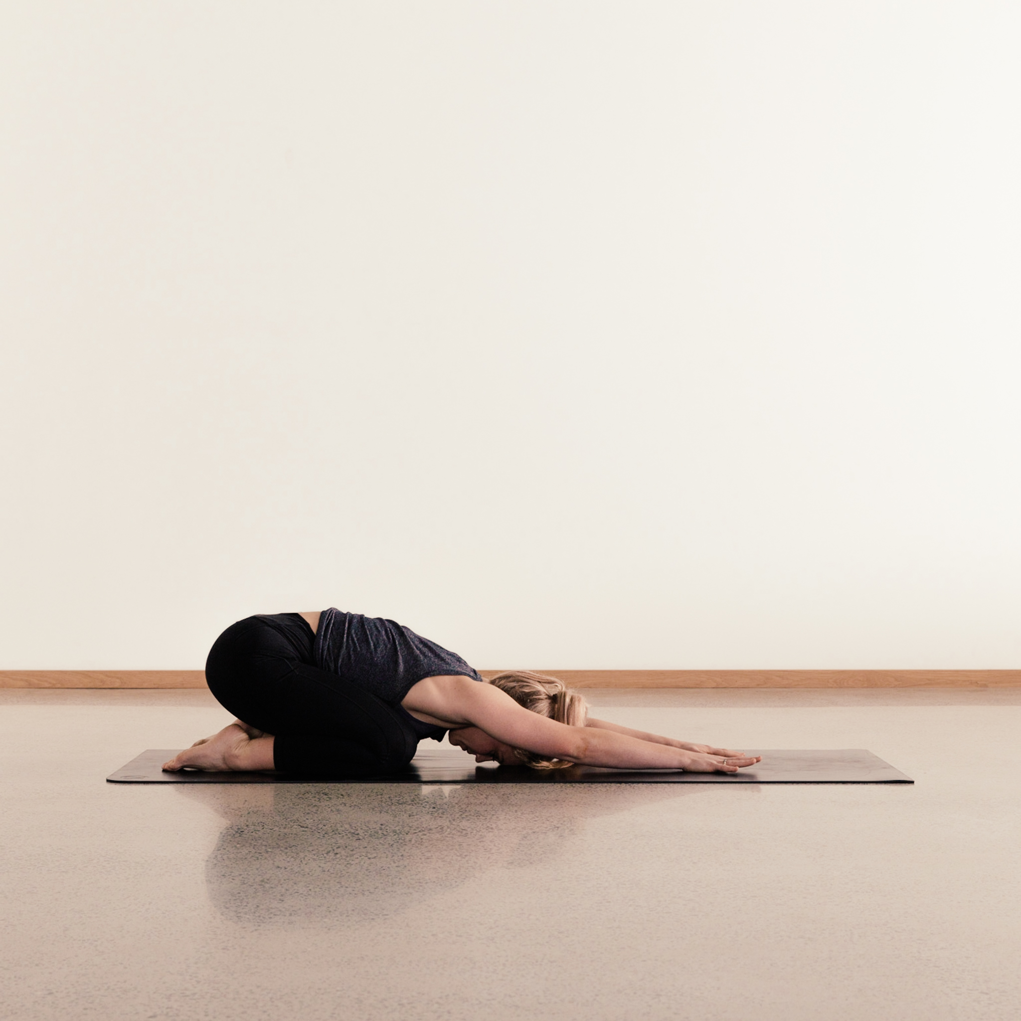 Child's Pose - Balasana - Modern Yoga